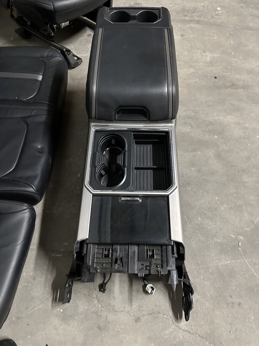 2020 2021 FORD F250 F350 F450 PLATINUM INTERIOR FRONT REAR SEATS CONSOLE OEM