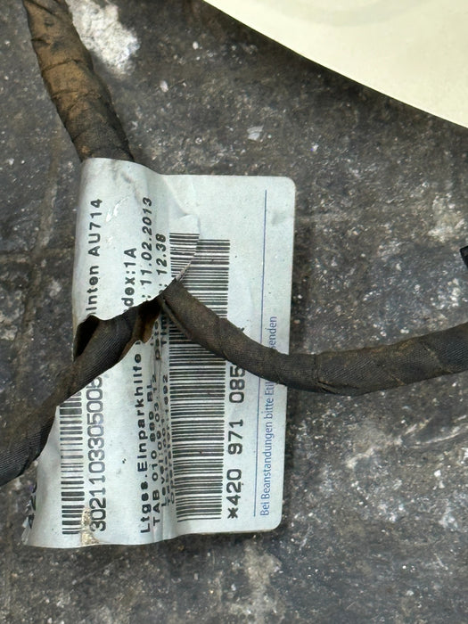 2014 AUDI R8 REAR BUMPER PARKING SENSOR HARNESS 420 971 085 ~READ!!~