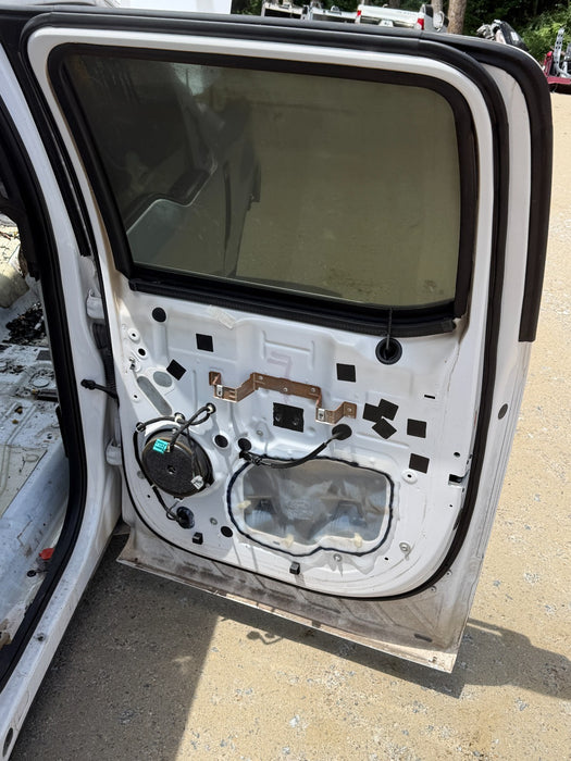 2017-2022 FORD F250 F350 F450 KING RANCH WHITE REAR PASSENGER RH DOOR (UG, H5)
