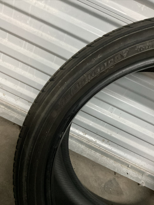 2018 NISSAN 370Z SPORT REAR TIRE YOKOHAMA ADVAN SPORT A/S 275/35R19