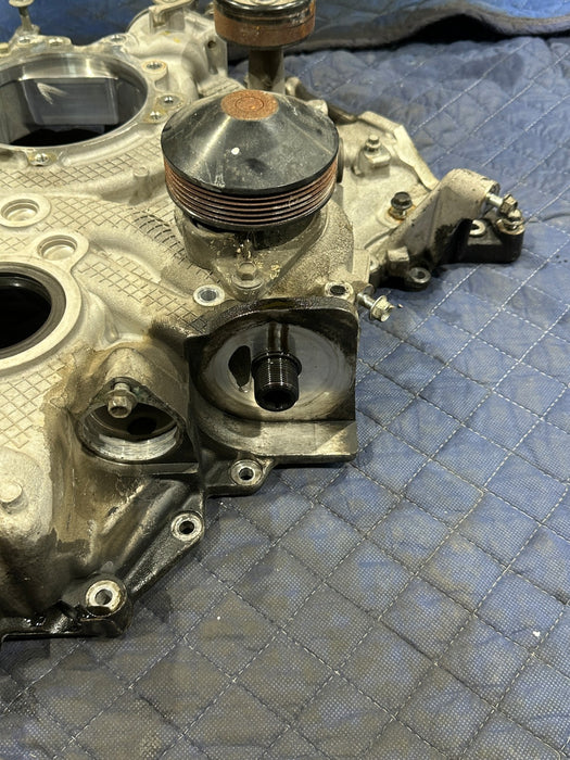 2017 NISSAN TITAN XD CUMMINS 5.0L TIMING COVER OEM 4390744