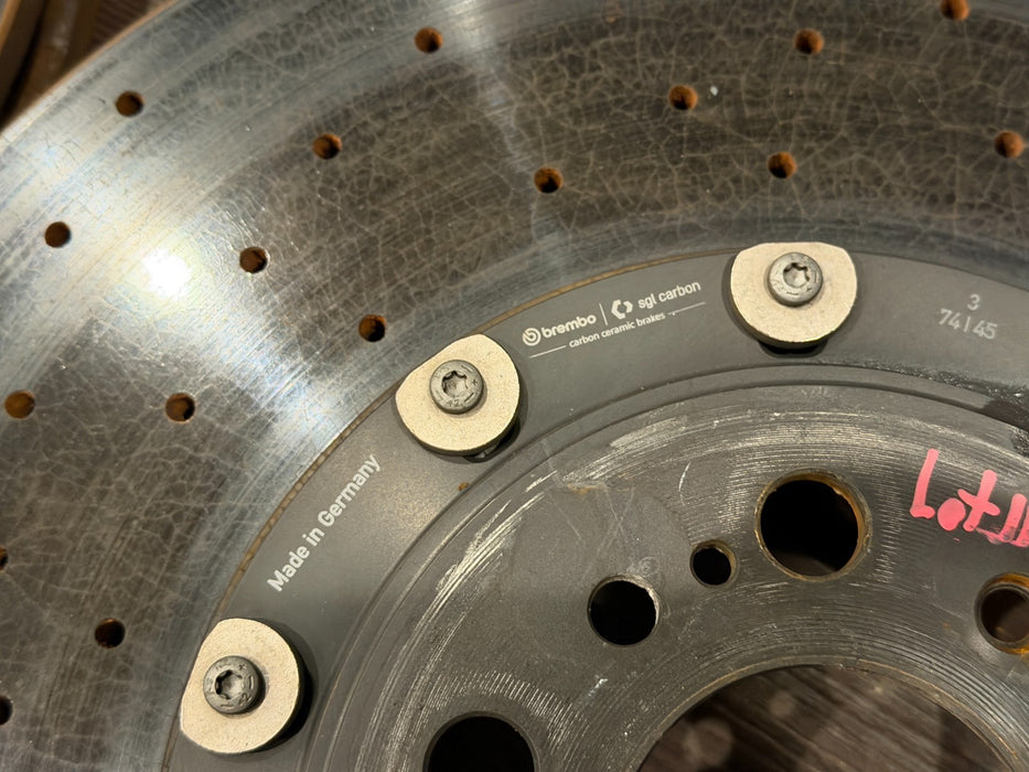 2024 BMW M3 M4 G80 G82 M CARBON CERAMIC BRAKES ROTORS CALIPERS FRONT REAR OEM 8K