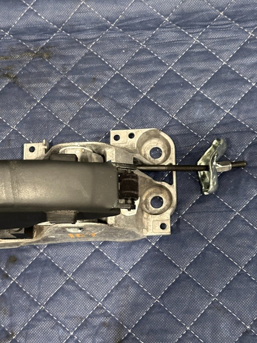 2014 AUDI R8 LEATHER EMERGENCY PARKING HAND E BRAKE PULL LEVER OEM