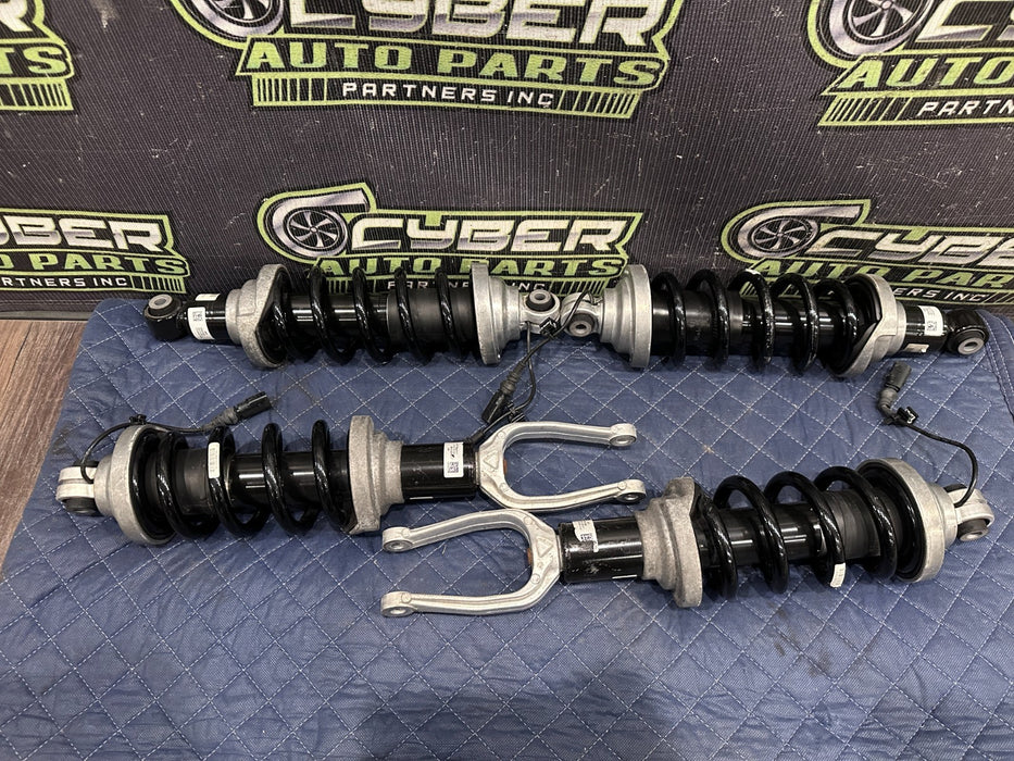 2017 2018 AUDI R8 PLUS FRONT REAR RIGHT LEFT SUSPENSION SHOCK ABSORBER STRUT