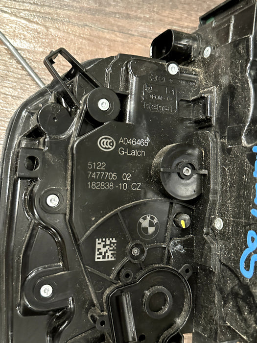 2020 BMW M8 COMP F93 REAR LEFT DOOR LOCK LATCH ACTUATOR W MOTOR OEM 5121 7477705