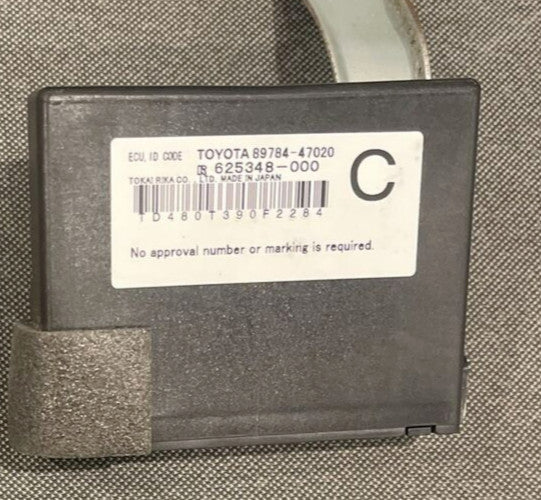 2014 TOYOTA PRIUS V IMMOBILIZER IGNITION UNIT MODULE 89784-47020