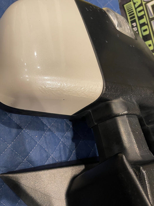 2017-2022 FORD F250 F350 F450 DRIVER LEFT TOW MIRROR OEM CAMERA BLIND SPOT~READ~