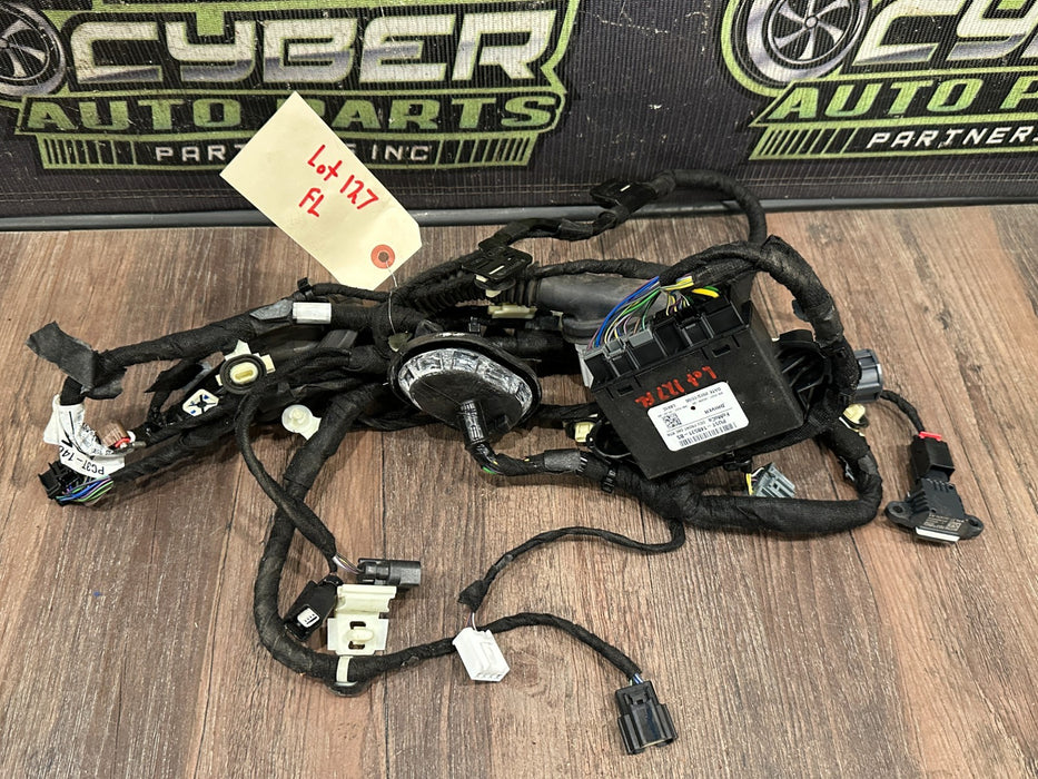 2023-2025 FORD F250 F350 F450 FRONT LEFT DOOR WIRING HARNESS OEM PU5T-14B531-BS