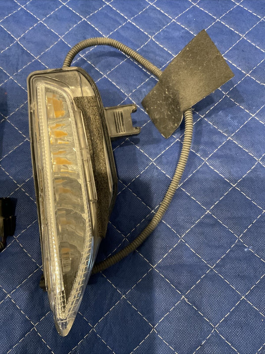 2017 INFINITI Q50 RED SPORT FOG LIGHT & TURN SIGNAL LIGHT & BEZAL COVER 6PC SET