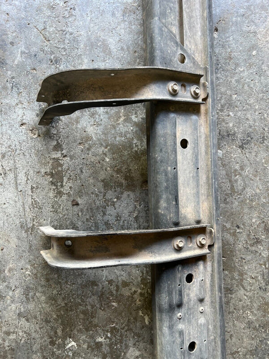 2016 NISSAN TITAN PLATINUM RESERVE CREW CAB LEFT RIGHT RUNNING BOARDS PAIR OEM