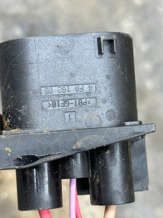 2014 AUDI R8 FRONT RIGHT PASSENGER RADIATOR 420 121 252 ASSEMBLY ~DAMAGE!!~