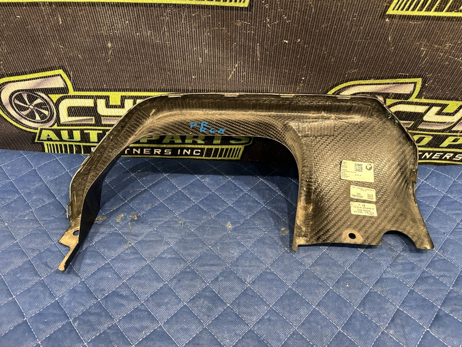2020 BMW M8 COMPETITION F91 F92 F93 OEM REAR BUMPER CARBON FIBER DIFFUSER PAIR