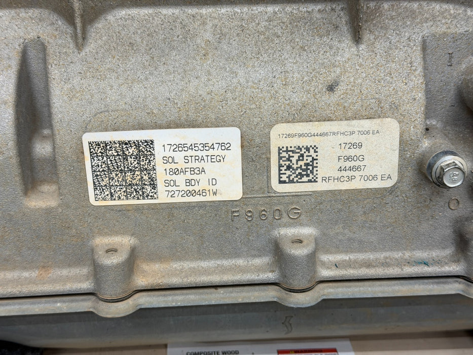 2017 FORD F250 F350 6 SPEED TRANSMISSION 6R140 107K MILES OEM 2018 2019