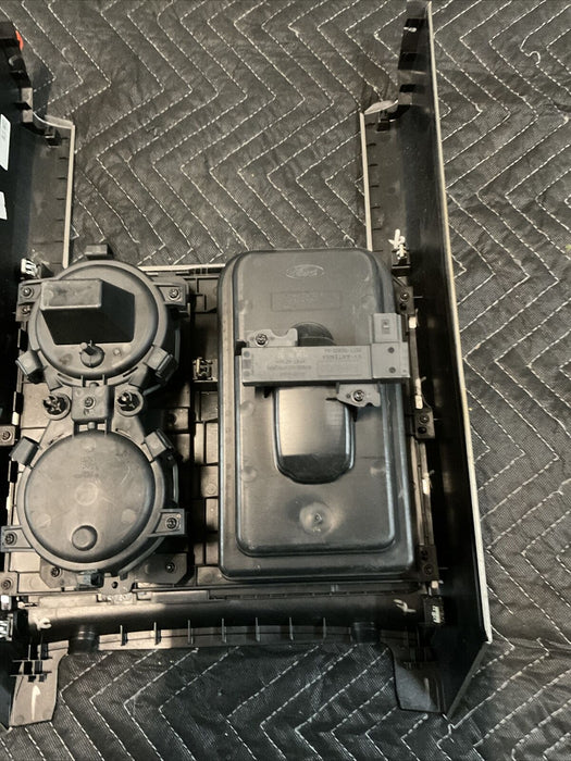 2017-2019 FORD F250 F350 PLAT￼INUM CENTER CONSOLE TRIM OEM~COSMETIC DAMAGE~