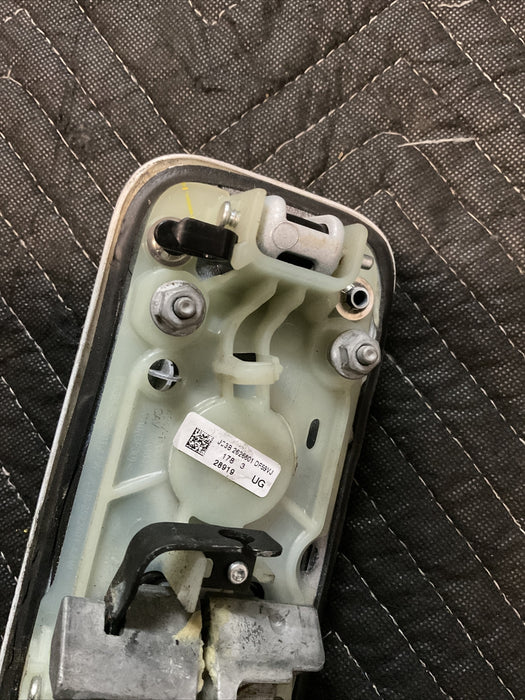 2017 2018 FORD F250 F350 F450 PLATINUM REAR LEFT DOOR HANDLE PEARL WHITE OEM