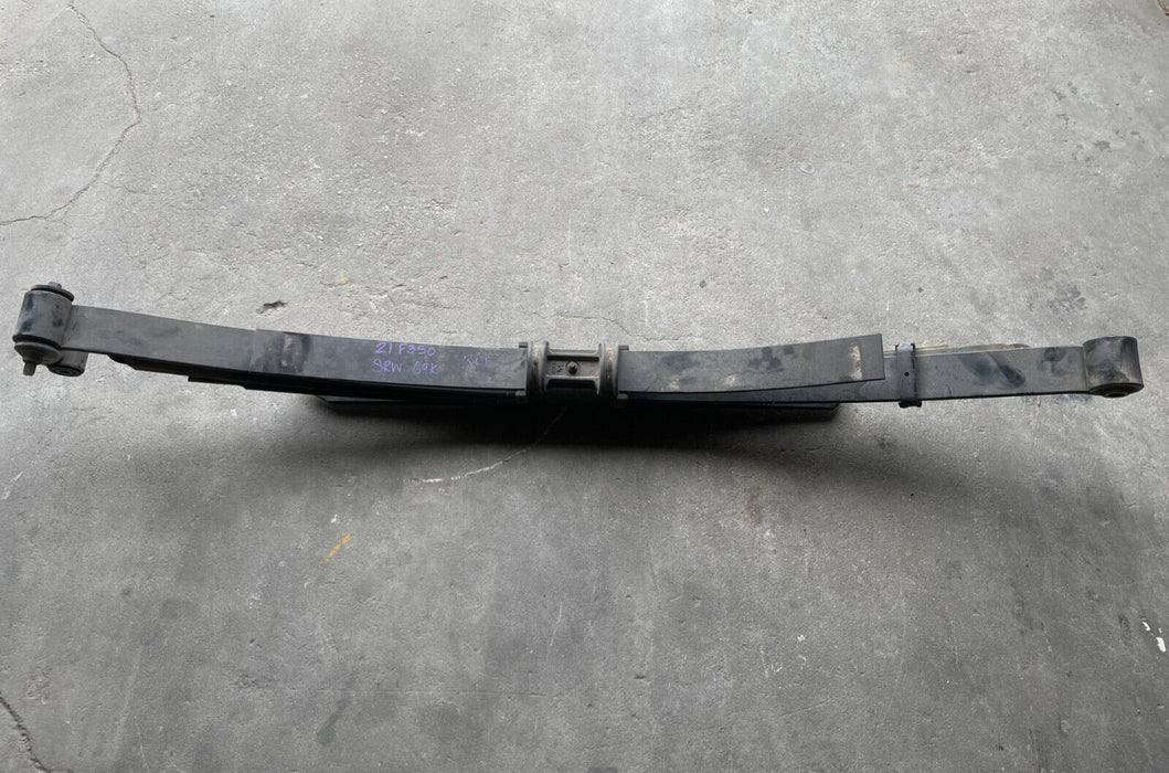 2021 FORD F350 SRW DIESEL PASSENGER RIGHT LEAF SPRING OEM 69K *BENT/READ DESC*