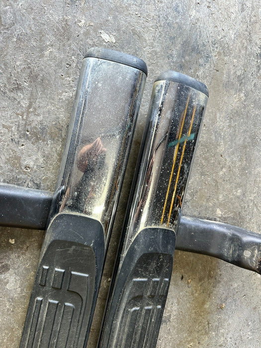 2016 2017 2018 NISSAN TITAN XD PRO-4X CREW CAB LEFT RIGHT STEPS RUNNING BOARDS