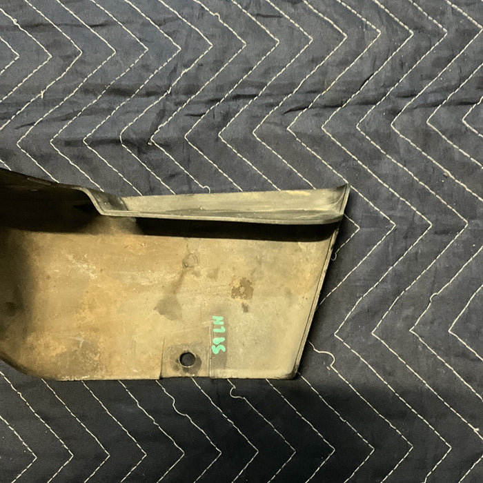 2016 NISSAN 370Z FRONT LEFT SPLASH GUARD OEM 2009-2020