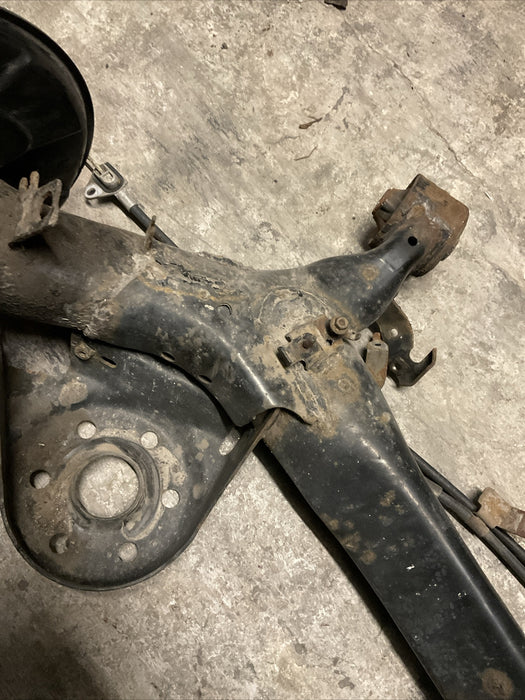 2014 TOYOTA PRIUS V REAR AXLE BEAM REAR SUSPENSION SUBFRAME ASSEMBLY OEM