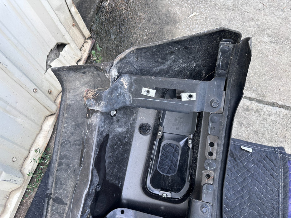 2023 2024 2025 FORD F250 F350 FRONT BUMPER ASSEMBLY DARK BRONZE ~PAINT SCRATCH~