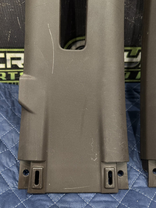 2017-2019 FORD F250 F350 F450 BROWN LEFT RIGHT UPPER B PILLAR OEM ~SCRATCHES~