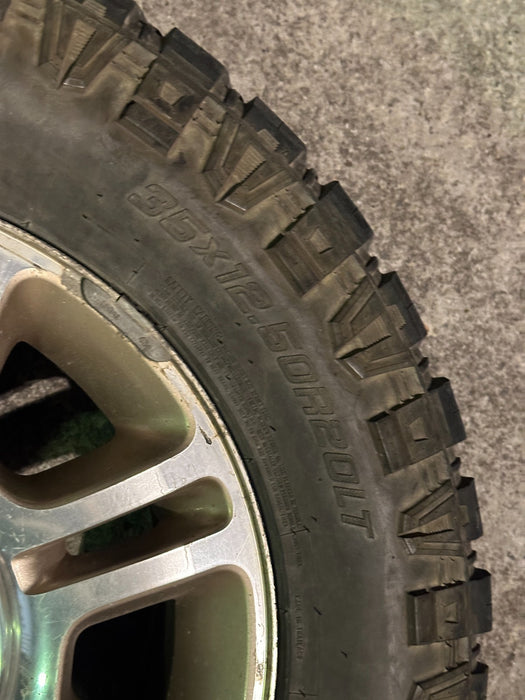 2016 FORD F250 PLATINUM 20" STOCK FACTORY TAKE OFF WHEELS 35X12.50