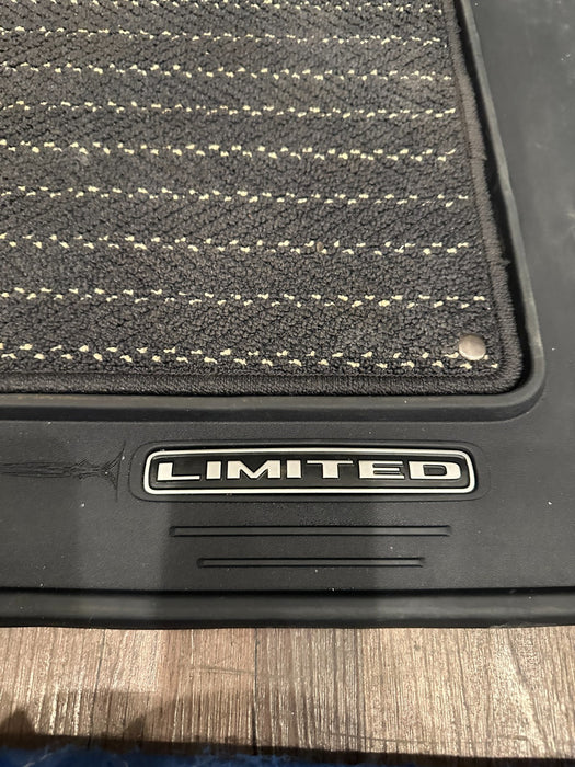 2022 DODGE RAM 2500 REAR LEFT SNAP IN CARPET MAT RUBBER MAT OEM 6NL88TRMAA
