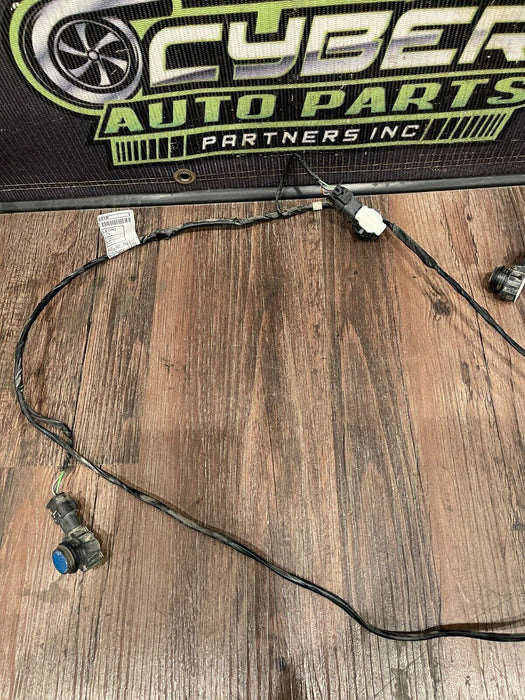 2020 BMW M4 F82 FRONT BUMPER PARKING SENSOR HARNESS OEM 9 313 607-03 (BLUE)