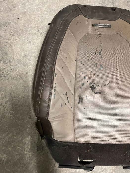 2018-2022 FORD F250 F350 F450 LIMITED PASSENGER SEAT BACK ONLY *BURN DAMAGE* OEM