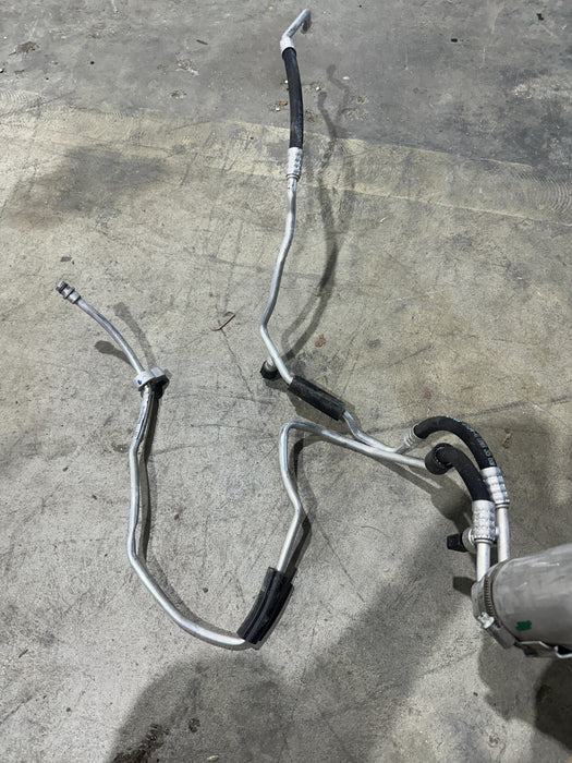 2014 PORSCHE 911 TURBO S AC A/C RECIEVER DRIER WITH AC LINES ASSY OEM