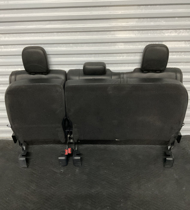 2017-2022 FORD F250 F350 F450 PLATINUM REAR SEATS OEM BLACK