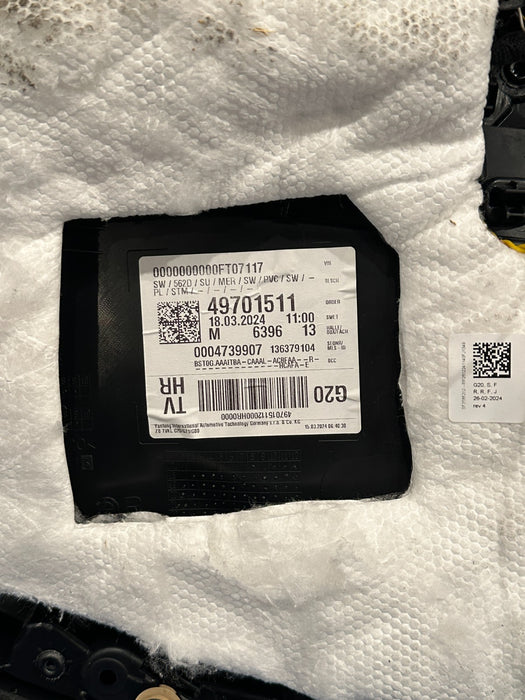 2024 BMW M3 M4 G80 G82 REAR PASSENGER RIGHT DOOR PANEL OEM