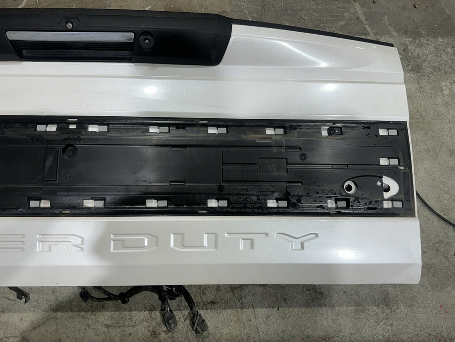 2017-2019 FORD F250 F350 TAILGATE W NO PLAQUE OEM *BENT/WEAR 8,12-14* (UG)