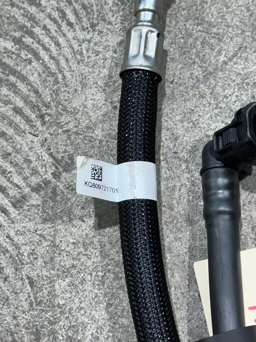 2024 BMW M3 M4 G80 G82 FUEL LINE HOSE PIPE OEM KQ809721701