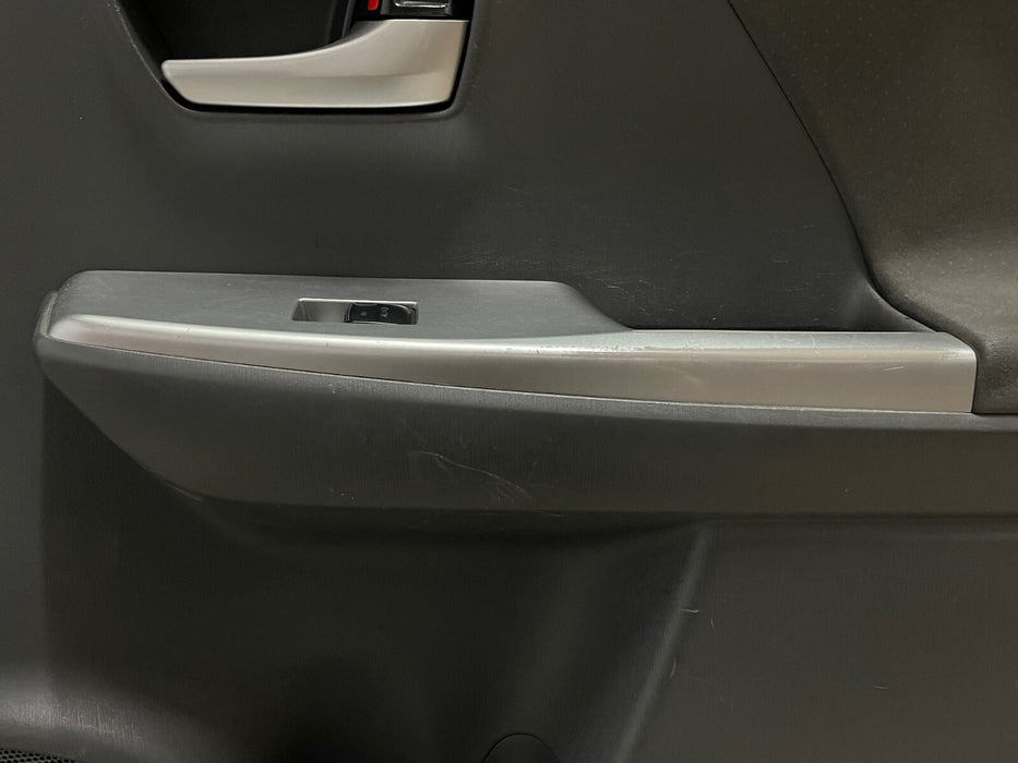 2014 TOYOTA PRIUS V REAR RIGHT RH RED DOOR W PANEL OEM *SUN DAMAGE* (READ!)