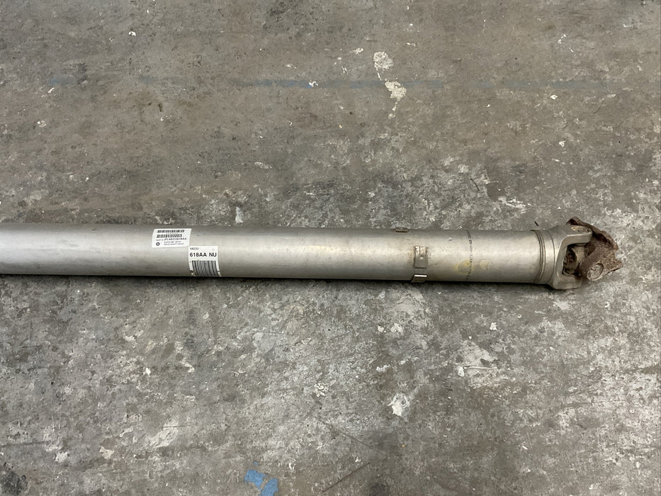 2017 DODGE RAM 2500 4X4 REAR DRIVE SHAFT ALUMINUM OEM 68233618AA ~DAMAGE~