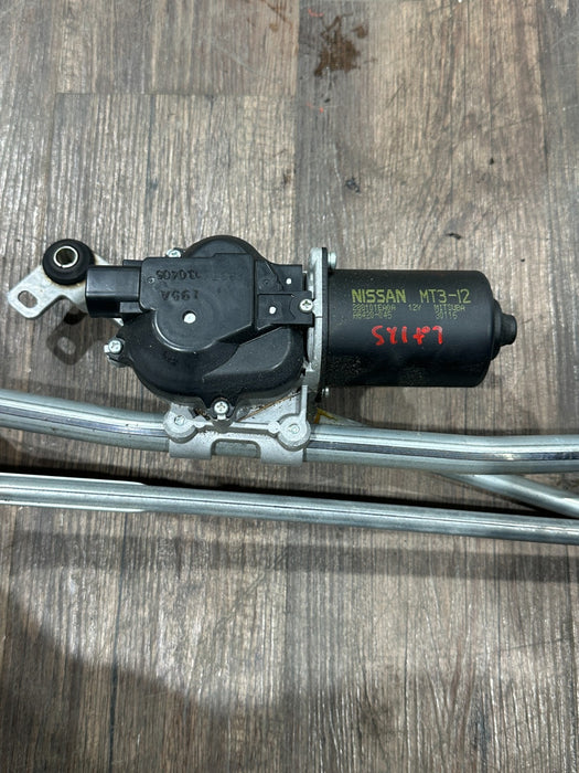 2013 NISSAN 370Z FRONT WINDSHIELD WIPER MOTOR ASSEMBLY OEM