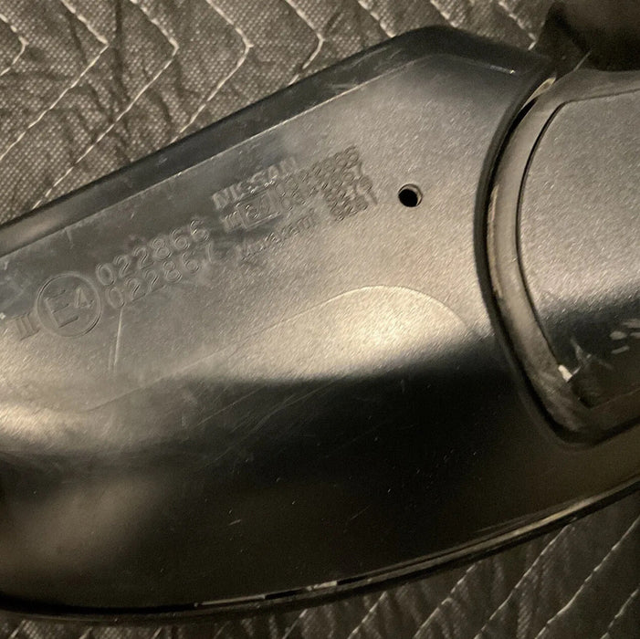 2017 NISSAN 370Z NISMO DOOR MIRROR PAIR LEFT RIGHT OEM 2009-2020 ~DAMAGE~