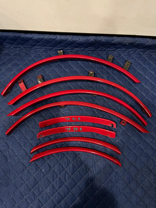 2017 NISSAN 370 NISMO FRONT REAR LEFT RIGHT FENDER FLARE TRIM SET OEM *READ DESC