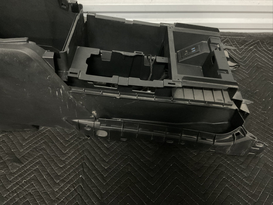 2017-2022 FORD F250 F350 F450 PLATINUM BARE CENTER CONSOLE  OEM~COSMETIC WEARS~