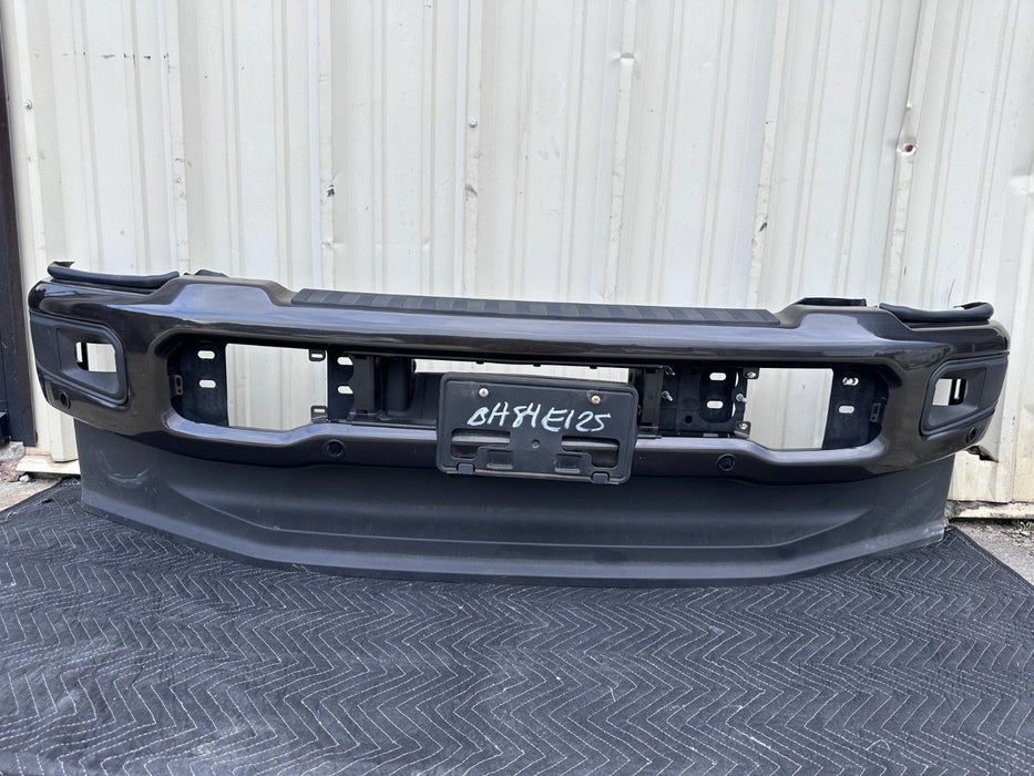 2023 2024 2025 FORD F250 F350 FRONT BUMPER ASSEMBLY DARK BRONZE OEM