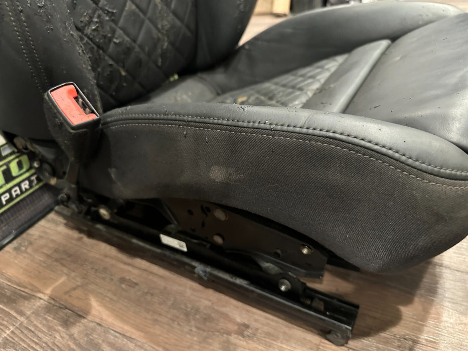 2017 2021 AUDI R8 PLUS DIAMOND STITCHED LEFT DRIVER SEAT ~DAMAGE~ OEM