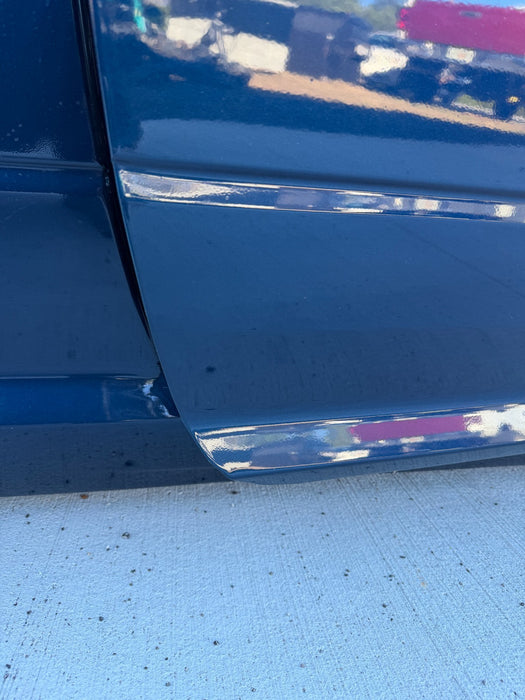 2021 RAM 2500 3500 PASSENGER REAR DOOR BLUE PAINT CODE - PPX 2019 2020 2021 2024