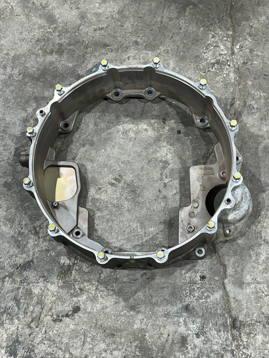 2017 NISSAN TITAN XD CUMMINS 5.0 DIESEL FLYWHEEL HOUSING OEM 4324959