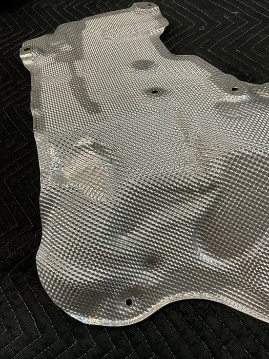 2018-2021 MERCEDES E63S AMG OEM RIGHT HEAT SHIELD A 205 682 00 71