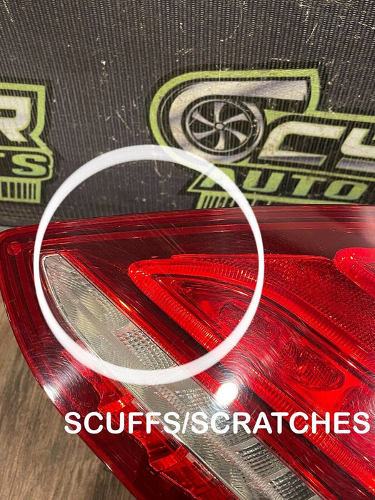 2015 MERCEDES BENZ C63S AMG PASSENGER RIGHT LED TAILIGHT OEM *SCUFFS*