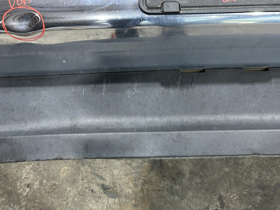 2017-2019 FORD F250 F350 FRONT CHROME BUMPER OEM *DENT/NO ADAPTIVE MODULE*