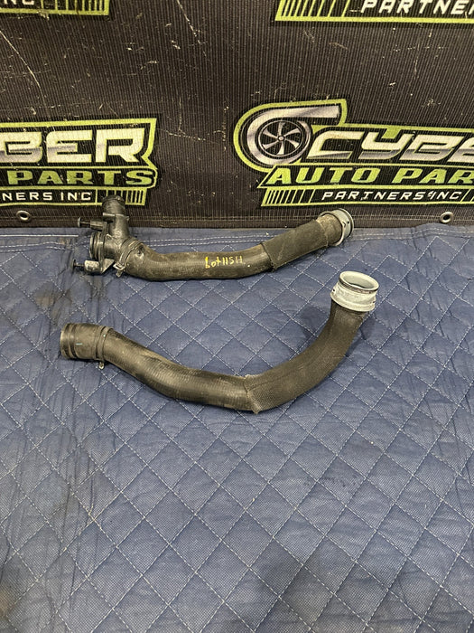 2014 PORSCHE 911 TURBO S LEFT UPPER LOWER RADIATOR COOLANT HOSE OEM