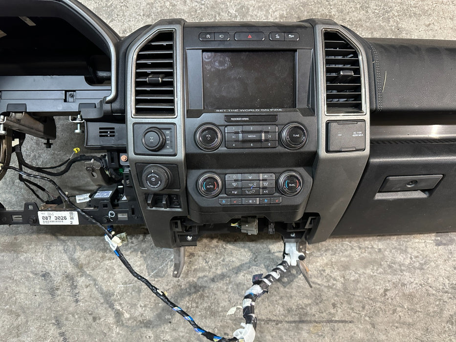 2019 FORD F150 3.5L RAPTOR DASH DASHBOARD W BAG OEM