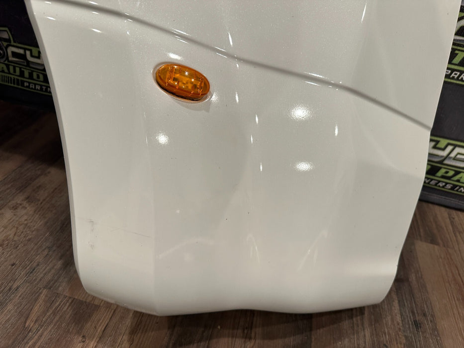 2017 2019 FORD F350 F450 RIGHT DUALLY BED SIDE FENDER FLARE PEARL WHITE *UG* OEM